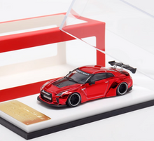 Load image into Gallery viewer, MC 1:64 Red JDM Skyline GTR LB R35 Racing Sports Model Diecast Metal Car New Collection
