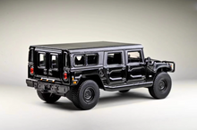 Load image into Gallery viewer, 1:64 596Model Black H1 SUV Off Road Sports Model Diecast Metal Car New
