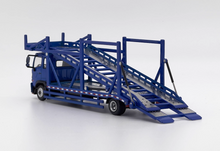 Load image into Gallery viewer, UM 1:64 Blue 500 HINO Ranger Double Transport truck Model Diecast Metal Car
