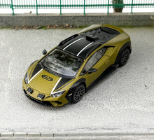 Load image into Gallery viewer, MINIGT 1:64 Matt Huracan Sterrato Racing Sports Model Diecast Metal Car New Collection
