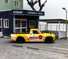 Load image into Gallery viewer, Inno 1:64 Yellow Sunny HAKOTORA Pickup Truck Sport Model Diecast Metal CarNew
