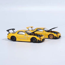 Load image into Gallery viewer, BSC 1:64 JDM RX7 FD3S RE Racing Sports Model Diecast Metal Car New
