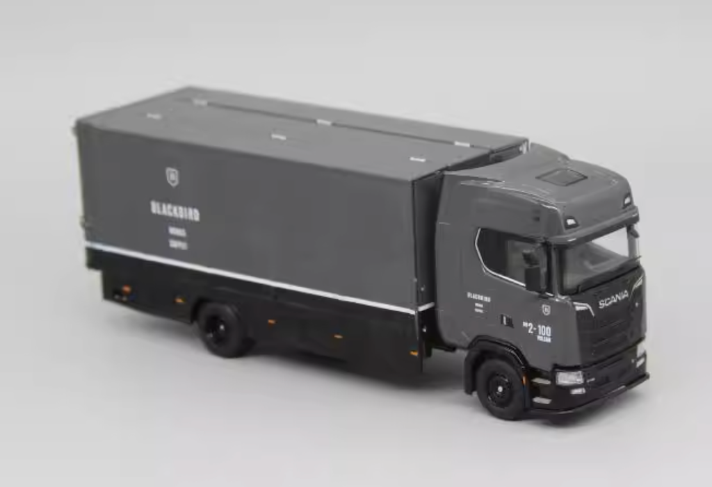 △入手困難！Black Bird！GCD 1/64 Scania S730 トラック 全金属 輸送