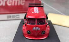 Load image into Gallery viewer, BSC 1:64 Red VW T1 Van Tagar Beetle Trailer Sports Model Diecast Metal Car New
