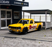 Load image into Gallery viewer, Inno 1:64 Yellow Sunny HAKOTORA Pickup Truck Sport Model Diecast Metal CarNew
