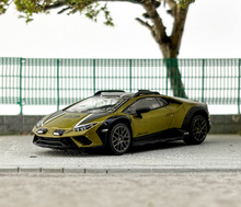 Load image into Gallery viewer, MINIGT 1:64 Matt Huracan Sterrato Racing Sports Model Diecast Metal Car New Collection
