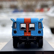 Load image into Gallery viewer, Master 1:64 H1 Blue Gulf SUV Off Road Model Diecast Metal Car
