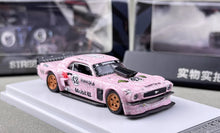 Load image into Gallery viewer, SW 1:64 Pink 1965 Mustang RTR #43 Coupe Sports Model Diecast Metal Car New Collection
