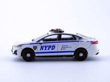 Load image into Gallery viewer, 1:64 596Model Fusion NYPD Police Interceptor Model Diecast Metal Car New Collection
