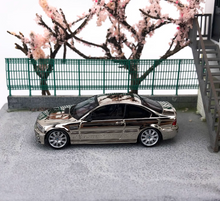 Load image into Gallery viewer, SH 1:64 Plating Silver M3 E46 Coupe Racing Sports Model Diecast Metal Car New
