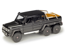 Load image into Gallery viewer, WELLY 1:24 C63 6x6 SUV Pickup Truck Sports Model Diecast Metal Car Display
