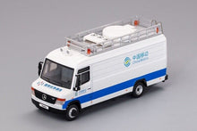 Load image into Gallery viewer, GCD 1:64 White Benz Vario CHINA MOBILE Truck Van Model Diecast Metal Car New Collection
