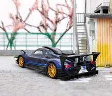 Load image into Gallery viewer, CM 1:64 Blue Zonda Revolucion Super Racing Sports Model Diecast Metal Car New
