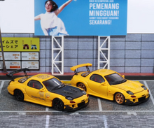 Load image into Gallery viewer, BSC 1:64 JDM RX7 FD3S RE Racing Sports Model Diecast Metal Car New
