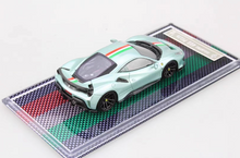 Load image into Gallery viewer, U2 1:64 Novitec 488 Pista Super Racing Sports Model Diecast Resin Car Box New Collection
