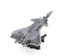 Load image into Gallery viewer, XCARTOYS 1:200 Military J-20 Fire Fang Air Stealth Fighter Model Toy Metal
