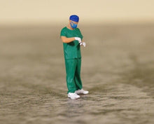 Load image into Gallery viewer, 1:64 Painted Figure Model Miniature Resin Diorama Sand Toy Surgical Doctor Man New Scene
