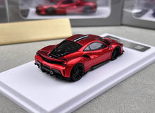 Load image into Gallery viewer, DCM 1:64 Red Novitec 488 Pista Super Racing Sports Model Diecast Metal Car New
