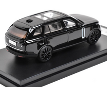 Load image into Gallery viewer, LCD 1:64 Black Range Rover Luxury SUV Sports Model Diecast Metal Car New Collection
