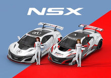 Load image into Gallery viewer, TM 1:64 NSX GT3 Figure Racing Sports Model Diecast Metal Car New Collection
