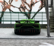 Load image into Gallery viewer, HH 1:64 Green Sian Aventador SVJ Racing Sports Model Diecast Metal Car New
