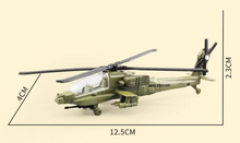 Load image into Gallery viewer, Maisto Military AH-64 Apache Helicopter Model Toy Diecast Metal New
