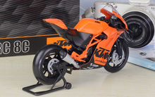 Load image into Gallery viewer, WELLY 1:12 KTM RC 8C Sports Racing Model Diecast Metal Motorcycle Bike New
