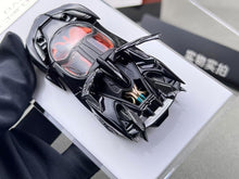 Load image into Gallery viewer, DMH 1:64 Black Project Evo Racing Sports Model Diecast Metal Car New Collection
