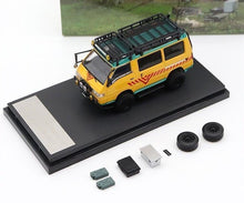 Load image into Gallery viewer, Autobots 1:64 Yellow Delica Camper Off Road Van Model Diecast Metal Car New
