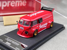 Load image into Gallery viewer, BSC 1:64 Red VW T1 Van Tagar Beetle Trailer Sports Model Diecast Metal Car New
