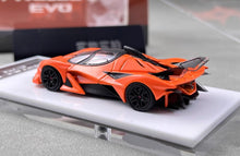 Load image into Gallery viewer, DMH 1:64 Orange Project Evo Racing Sports Model Diecast Metal Car New Collection
