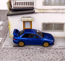 Load image into Gallery viewer, HJ 1:64 Blue JDM WRX STI Impraza GC8 22B Sports Model Diecast Metal Car New
