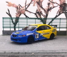 Load image into Gallery viewer, NA 1:64 JDM Accord Euro R Spoon #91 Racing Sports Model Diecast Resin Car New
