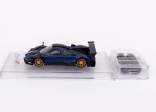 Load image into Gallery viewer, CM 1:64 Blue Zonda Revolucion Super Racing Sports Model Diecast Metal Car New
