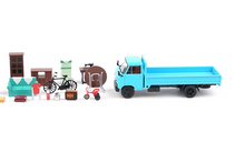 Load image into Gallery viewer, XCARTOYS 1:64 Bejing BJ130 Delivery Moving Truck Model Diecast Metal Car New
