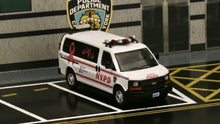 Load image into Gallery viewer, 1:64 596Model Pink Express 3500 NYPD Police Van Model Diecast Metal Car New Collection
