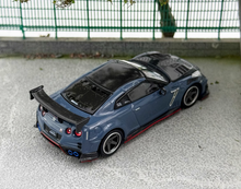 Load image into Gallery viewer, Inno 1:64 Carbon Gray HK 2024 GT-R R35 Nismo Sports Model Diecast Metal Car
