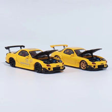 Load image into Gallery viewer, BSC 1:64 JDM RX7 FD3S RE Racing Sports Model Diecast Metal Car New
