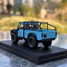 Load image into Gallery viewer, Master 1:64 Defender 110 Pickup Truck Gulf SUV Model Diecast Metal Car
