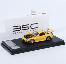 Load image into Gallery viewer, BSC 1:64 JDM RX7 FD3S RE Racing Sports Model Diecast Metal Car New
