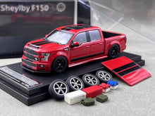 Load image into Gallery viewer, Funny 1:64 Red Black F-150 Shelby Pickup Truck Model Diecast Metal Car New Collection
