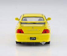 Load image into Gallery viewer, JKM 1:64 Yellow JDM Mitsubishi Lancer Evolution EVO 7 VII Racing Model Toy Metal Car
