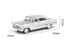 Load image into Gallery viewer, XCARTOYS 1:64 Silver Hongqi CA72 Luxury Sedan Model Diecast Metal Car New
