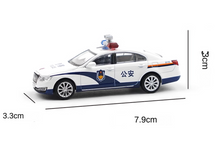 Load image into Gallery viewer, XCARTOYS 1:64 Police HQ Hongqi H7 Sedan Model Toy Metal Car NIP
