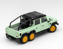 Load image into Gallery viewer, GCD 1:64 Green ORV Defender 6x6 Pickup Truck SUV Model Diecast Metal Car New
