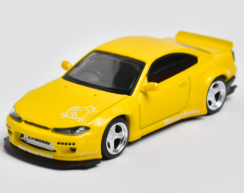 MINIGT 1:64 Silvia S15 Rocket Bunny Pandem Sports Model Diecast Metal ...