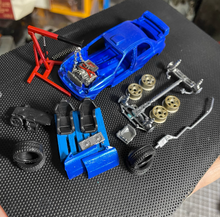 Load image into Gallery viewer, 1:64 STI WRX Parts Engine Lifting Bracket Garage Scene Model Resin Car Set
