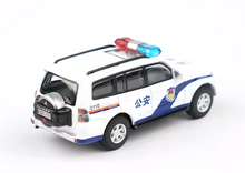 Load image into Gallery viewer, XCARTOYS 1:64 Police JDM Pajero Gen.4 SUV Off Road Model Diecast Metal Car
