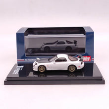 Load image into Gallery viewer, Hobby Japan 1:64 White JDM RX7 FD3S A Spec Sports Model Toy Diecast Metal Car
