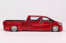 Load image into Gallery viewer, GCD 1:64 Red Alphard Pickup Truck VIP Sports Model Diecast Metal Car New
